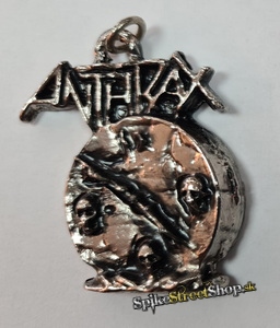 ANTHRAX - Circle Logo - kovový prívesok