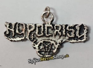 HYPOCRISY - Logo - kovový prívesok