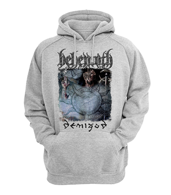 BEHEMOTH - Demigod - sivá pánska mikina