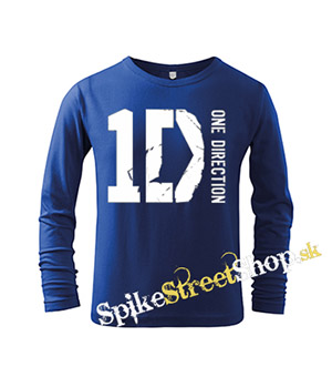 ONE DIRECTION - Logo - modré detské tričko s dlhými rukávmi