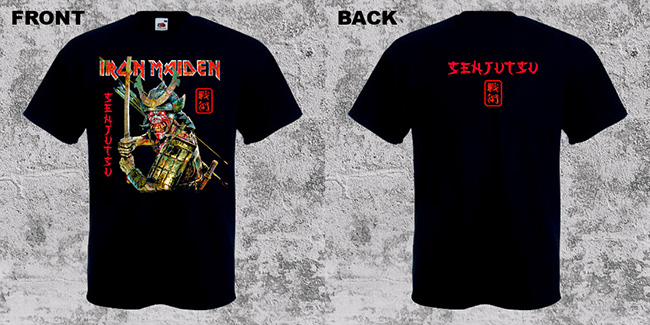 IRON MAIDEN - Senjutsu - čierne pánske tričko