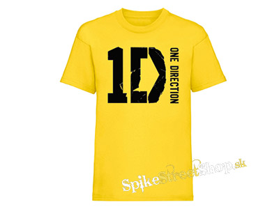 ONE DIRECTION - Logo - žlté pánske tričko