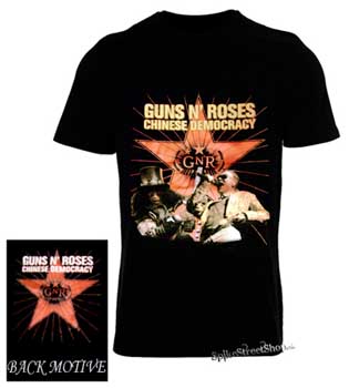 GUNS N ROSES - Chinese Democracy Axl & Slash - pánske tričko