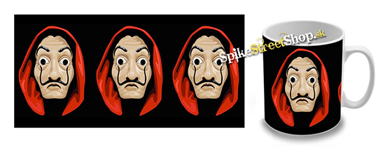 Hrnček PAPIEROVÝ DOM - LA CASA DE PAPEL - Mask