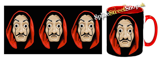 Hrnček PAPIEROVÝ DOM - LA CASA DE PAPEL - Mask