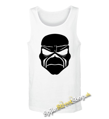 IRON MAIDEN - Eddie Graphic Head - Mens Vest Tank Top - biele