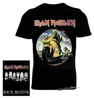IRON MAIDEN - Eddie on Motorcycle - pánske tričko