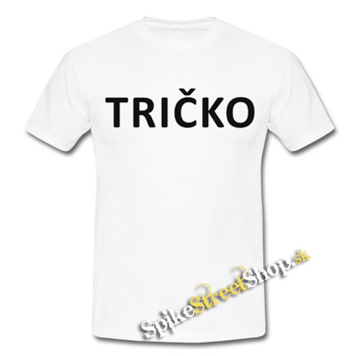 TRIČKO - biele detské tričko