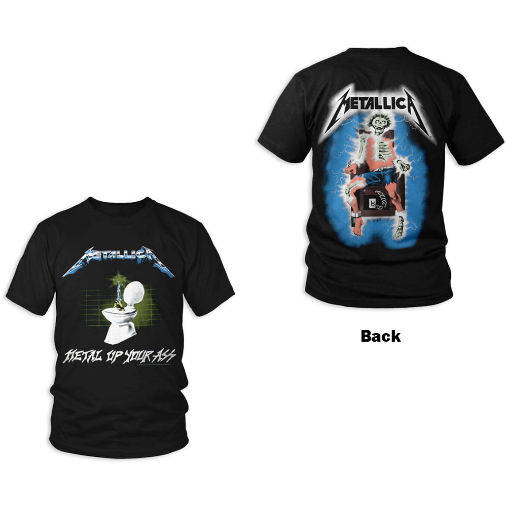 METALLICA - Metal Up Your Ass - čierne pánske tričko