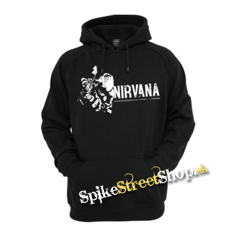 NIRVANA - KURT COBAIN - čierna detská mikina