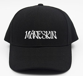 MANESKIN - Logo 2021 - čierna šiltovka (-30%=AKCIA)