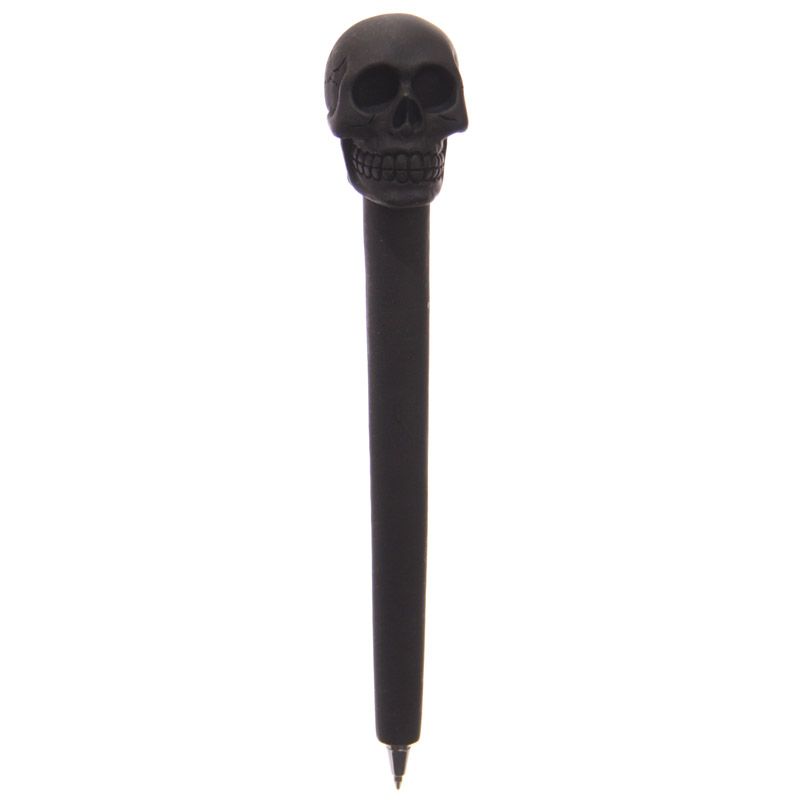 GOTHIC COLLECTION - Čierna Lebka - pero
