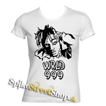 JUICE WRLD - Portrait 999 - biele dámske tričko
