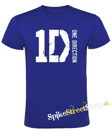 ONE DIRECTION - Logo - kráľovskymodré pánske tričko