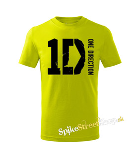 ONE DIRECTION - Logo - Limetkové pánske tričko
