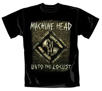 MACHINE HEAD - Locust Diamond Tonefield - čierne pánske tričko