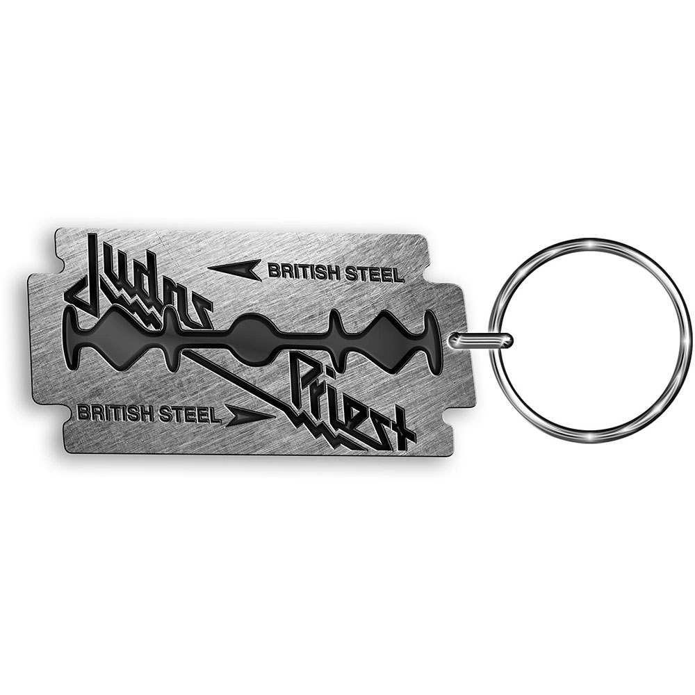 JUDAS PRIEST - British Steel - kovový prívesok na kľúče