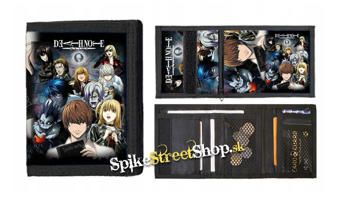 DEATH NOTE - NARUTO MANGA - peňaženka