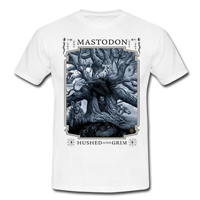 MASTODON - Hushed And Grim - biele detské tričko