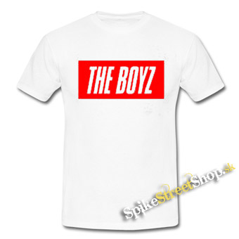 THE BOYZ - Red Logo Debut Album - biele pánske tričko