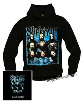 SLIPKNOT - Blue Band - čierna pánska mikina
