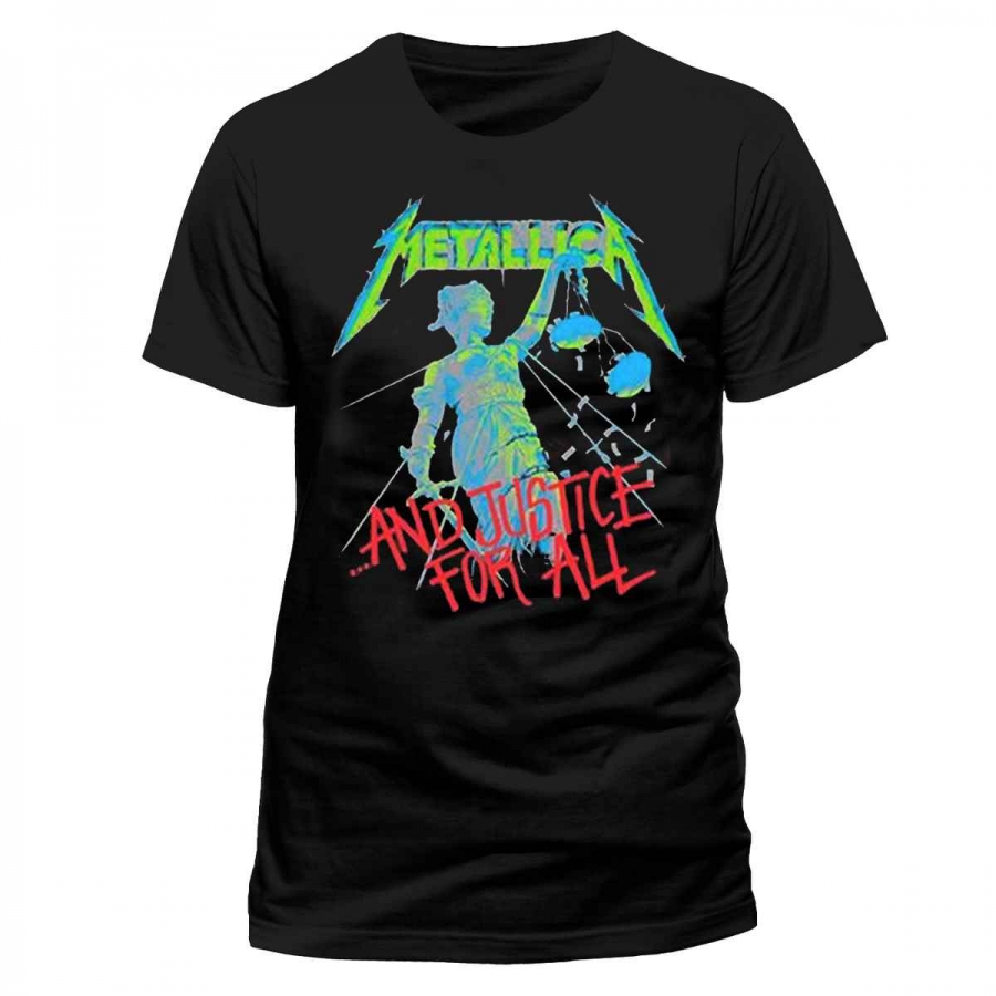 METALLICA - And Justice For All - čierne pánske tričko