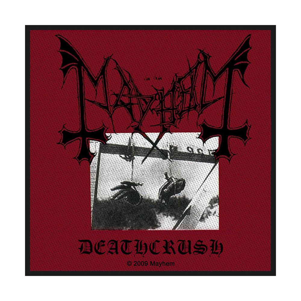 MAYHEM - Deathcrush - nášivka
