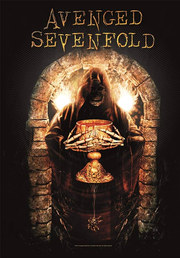 AVENGED SEVENFOLD - Golden Arch Tapestry - vlajka