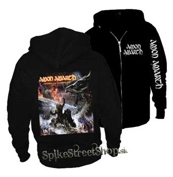 AMON AMARTH - The Thunder God - čierna pánska mikina na zips