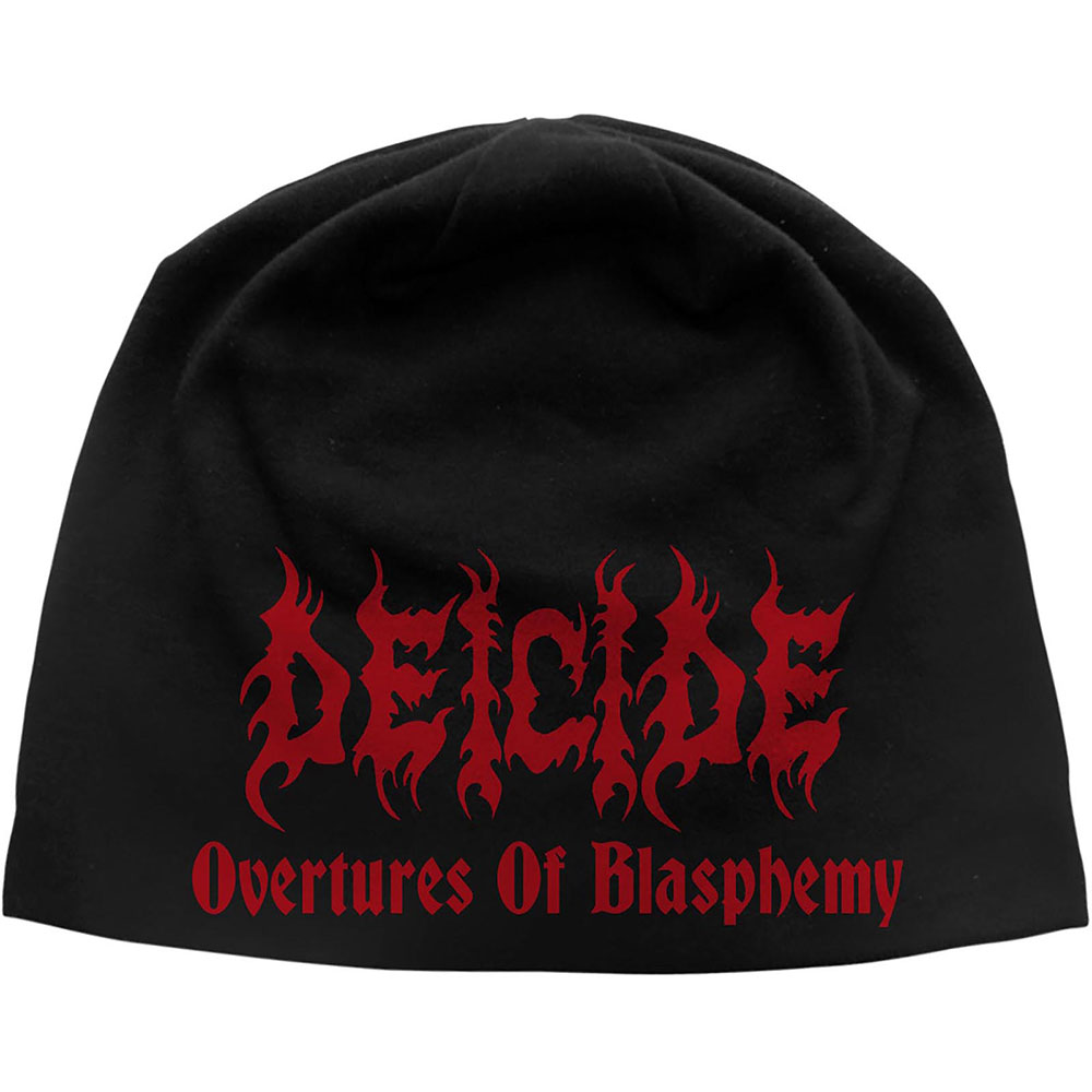 DEICIDE - Overtures of Blasphemy - čierna zimná čiapka