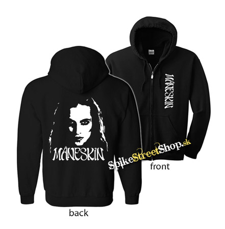 MANESKIN - Damiano Portrait - mikina na zips