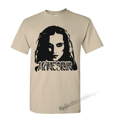 MANESKIN - Damiano Portrait - pieskové detské tričko