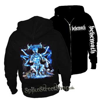 BEHEMOTH - čierna pánska mikina na zips