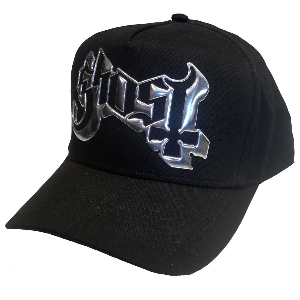 GHOST - Logo - čierna šiltovka