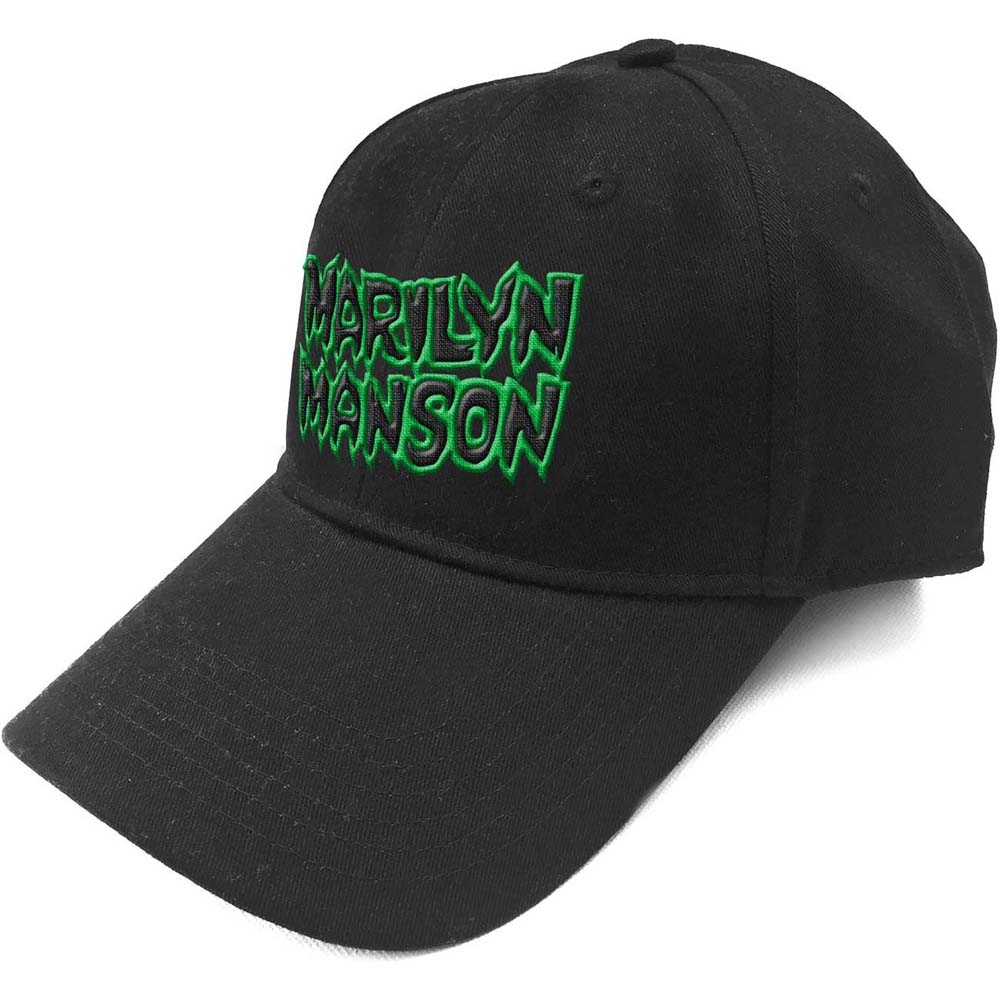 MARILYN MANSON - Logo - čierna šiltovka