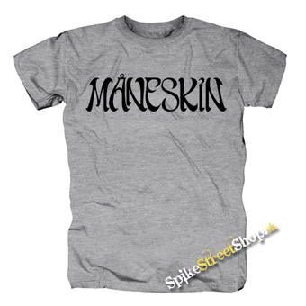 MANESKIN - Logo - sivé detské tričko