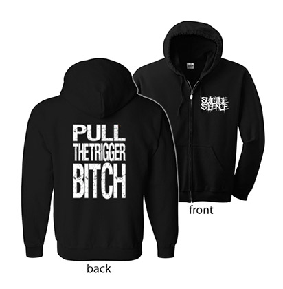 SUICIDE SILENCE - Pull The Trigger - mikina na zips