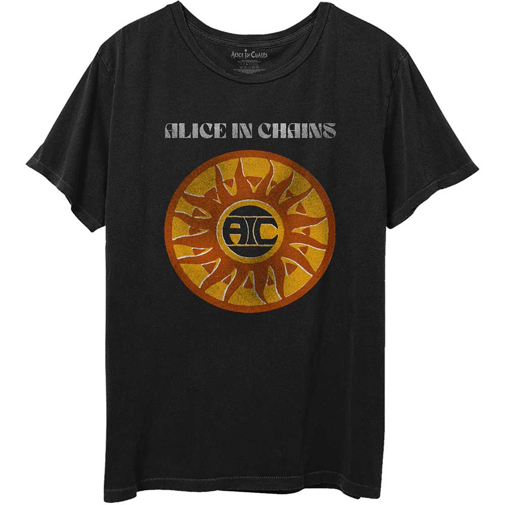 ALICE IN CHAINS - Circle Sun Vintage - čierne pánske tričko