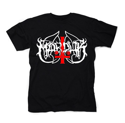 MARDUK - Logo Red Cross - čierne detské tričko