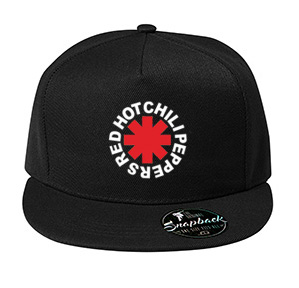 RED HOT CHILI PEPPERS - Asterix Logo - čierna šiltovka model "Snapback"