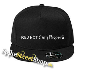RED HOT CHILI PEPPERS - Written Logo - čierna šiltovka model "Snapback"