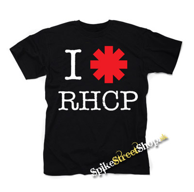 I LOVE RED HOT CHILI PEPPERS - čierne detské tričko