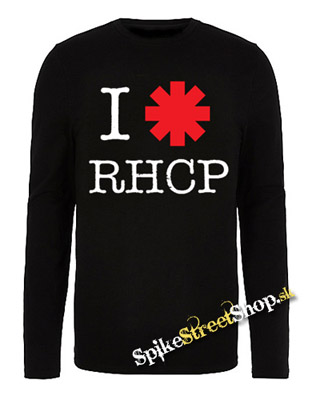 I LOVE RED HOT CHILI PEPPERS - detské tričko s dlhými rukávmi