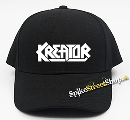 KREATOR - Logo White - čierna šiltovka (-30%=AKCIA)