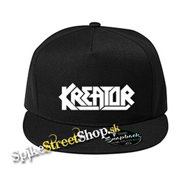 KREATOR - Logo White - čierna šiltovka model "Snapback"