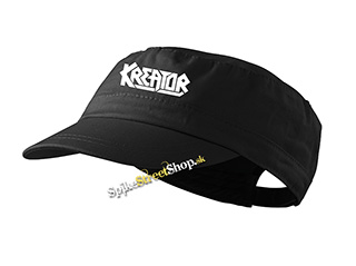 KREATOR - Logo White - šiltovka army cap