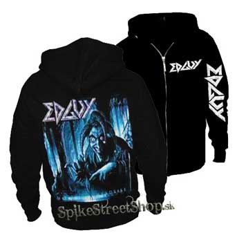 EDGUY - Mandrake - čierna pánska mikina na zips