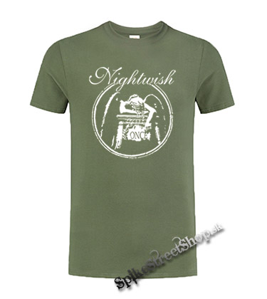 NIGHTWISH - Once - olivové pánske tričko