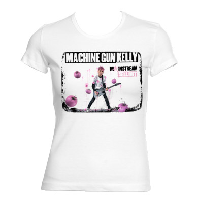 MACHINE GUN KELLY - Mainstream Sellout - biele dámske tričko
