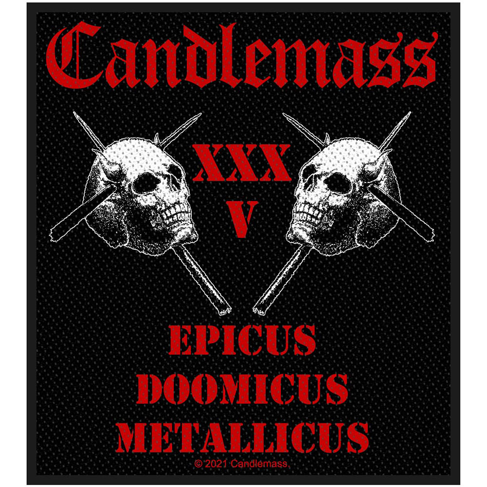 CANDLEMASS - Epicus 35th Anniversary - nášivka
